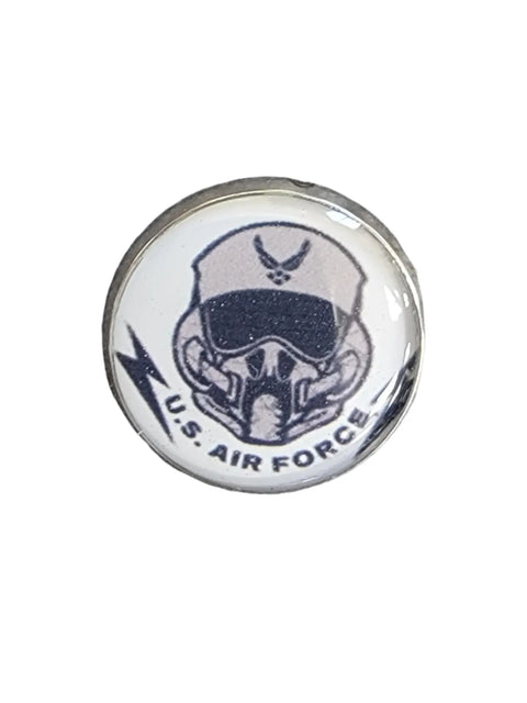 Military Emblem Tie Pins – Stainless Steel Lapel Pin 0.5 Inch – Tarnish Resistant | Made in USA Michelle Marie Boutique  Tie Pin