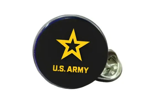Military Emblem Tie Pins – Stainless Steel Lapel Pin 0.5 Inch – Tarnish Resistant | Made in USA Michelle Marie Boutique  Tie Pin