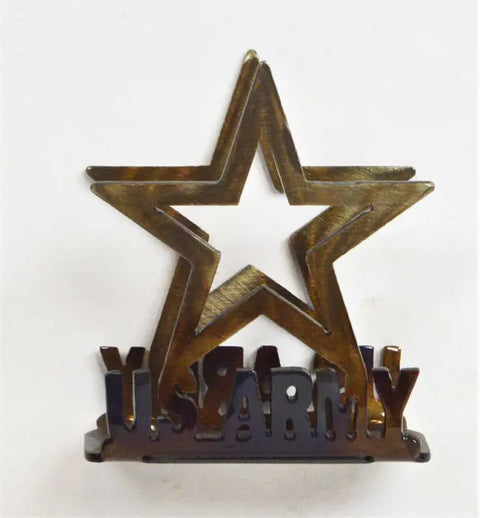 Military-Inspired Cocktail Napkin Holder – Handmade Rustic Metal Bar Accessory | Made in USA Knights Home Decor  item