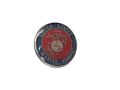 Military Tie Pins - Non Tarnish | Army, Navy, Air Force, Marine Corps, Coast Guard, Space Force Michelle Marie Boutique  Tie Pin