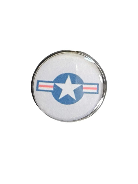 Military Tie Pins - Non Tarnish | Army, Navy, Air Force, Marine Corps, Coast Guard, Space Force Michelle Marie Boutique  Tie Pin