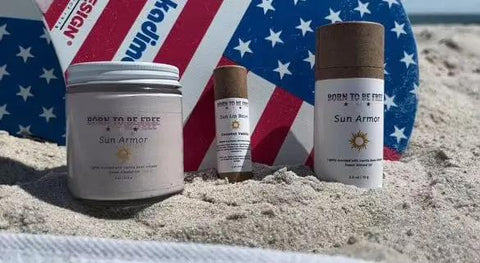Mineral Based Sun Armor Bundle Born to be Free  sunscreen