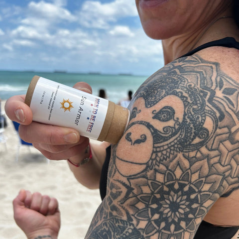 Mineral Sun Protection Bundle – Natural Tallow-Based SPF 30 Sunscreen Set for Face and Body | Made in USA Born to be Free  sunscreen