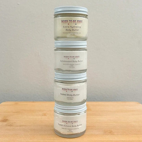 Mini Butter Set - Travel Sized Born to be Free  Body Butter