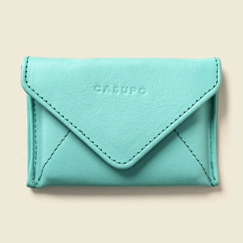 Mini Envelope Card Wallet 4.5 Inch Baby Blue – RFID Protection | Made in USA CASUPO  Envelope Wallet