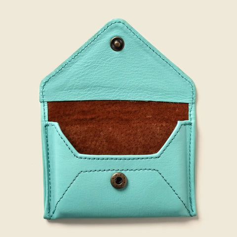 Mini Envelope Card Wallet 4.5 Inch Baby Blue – RFID Protection | Made in USA CASUPO  Envelope Wallet