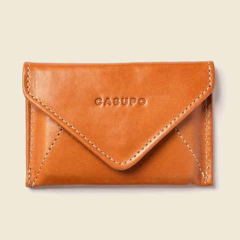 Mini Envelope Leather Wallet 4.5 Inch RFID Protection | Made in USA CASUPO  Envelope Wallet