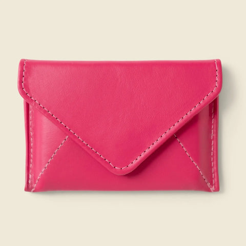 Mini Envelope Wallet 4.5 Inch RFID Protected Raspberry – Made in USA CASUPO  Envelope Wallet