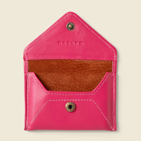 Mini Envelope Wallet 4.5 Inch RFID Protected Raspberry – Made in USA CASUPO  Envelope Wallet