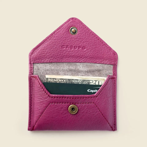 Mini Envelope Wallet With RFID Protection - Lilac CASUPO  Envelope Wallet