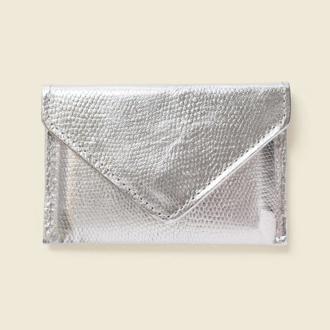 Mini Envelope Wallet With RFID Protection - Platinum CASUPO  Envelope Wallet