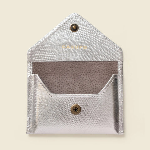 Mini Envelope Wallet With RFID Protection - Platinum CASUPO  Envelope Wallet