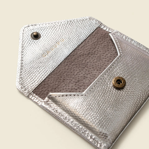Mini Envelope Wallet With RFID Protection - Platinum CASUPO  Envelope Wallet