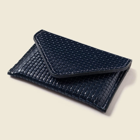 Mini Navy Envelope Wallet 4.5 Inch – RFID Protection | Handmade in USA CASUPO  Envelope Wallet