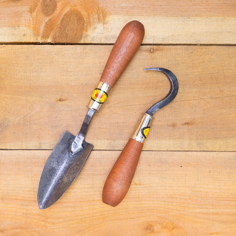 Mini Trowel and Mini Cultivator Set in Tote Bag Red Pig Garden Tools 