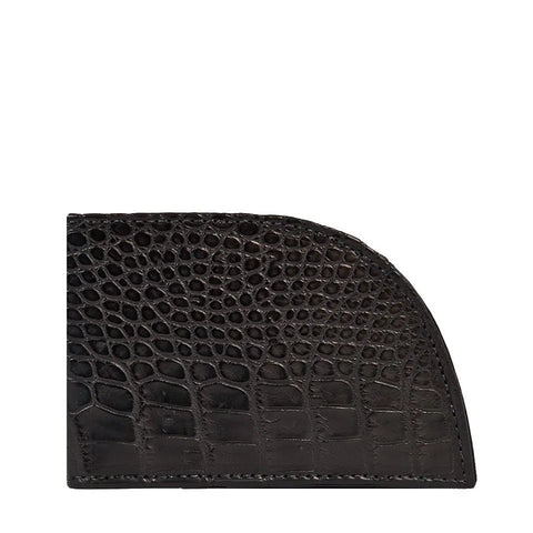 Minimalist Alligator Leather Front Pocket Wallet – Handmade in Maine | Made in USA Rogue Industries  Wallet