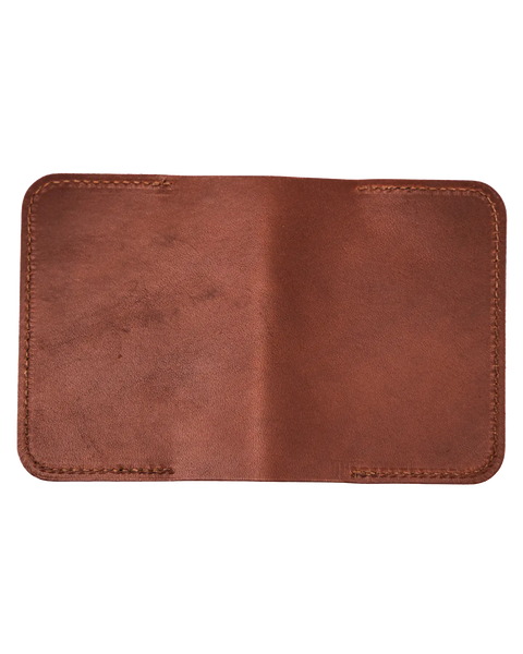 Minimalist Full-Grain Leather Wallet 4x3.5 Inch – Slim Front Pocket Design | Handmade in USA by Homestead Brand Homestead Brand  Wallet