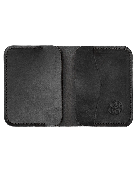 Minimalist Full-Grain Leather Wallet 4x3.5 Inch – Slim Front Pocket Design | Handmade in USA by Homestead Brand Homestead Brand  Wallet