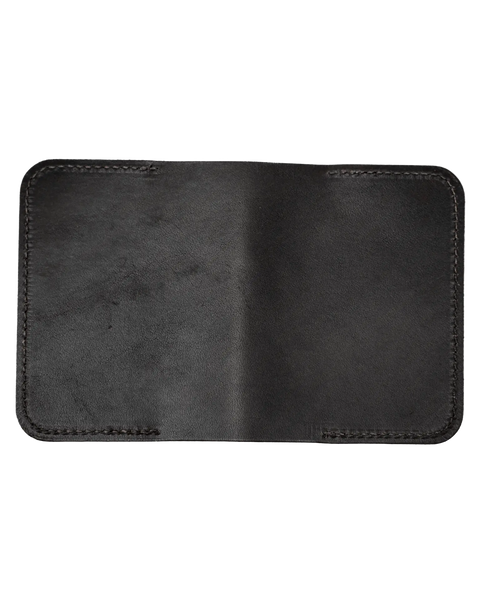 Minimalist Full-Grain Leather Wallet 4x3.5 Inch – Slim Front Pocket Design | Handmade in USA by Homestead Brand Homestead Brand  Wallet