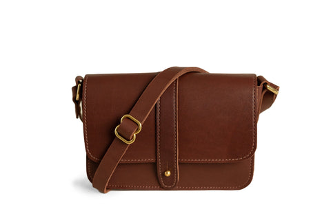 Minimalist Leather 5-Pocket Crossbody Bag – Handcrafted Design | Made in USA Urban Southern  Bags