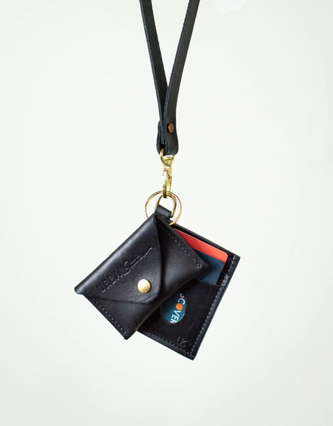 Minimalist Leather Wristlet Wallet – Compact Card Holder – Handcrafted in USA Urban Southern  Wallets