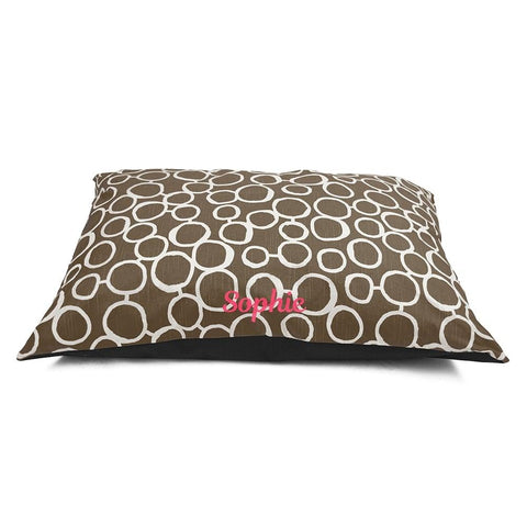 Personalized Fusion Super Value Dog Bed – Durable Poly-Cotton Cushion | Made in USA Majestic Pet 