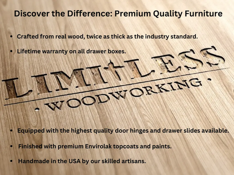 Model #1017 - Bedroom Dresser Limitless Woodworking  item