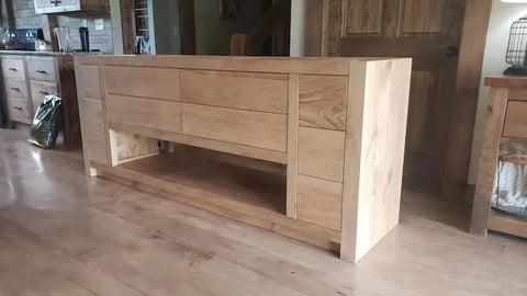 Model #1021 - Double Sink Bathroom Vanity Limitless Woodworking  item