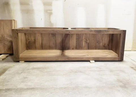 Model #1023 - Double or Single Floating Bathroom Vanity Limitless Woodworking  item