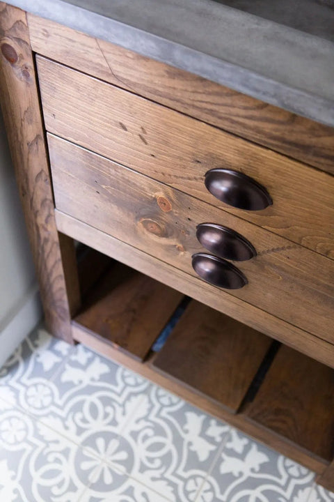 Model #1026 - Single Sink Bathroom Vanity Limitless Woodworking  item