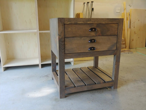 Model #1026 - Single Sink Bathroom Vanity Limitless Woodworking  item