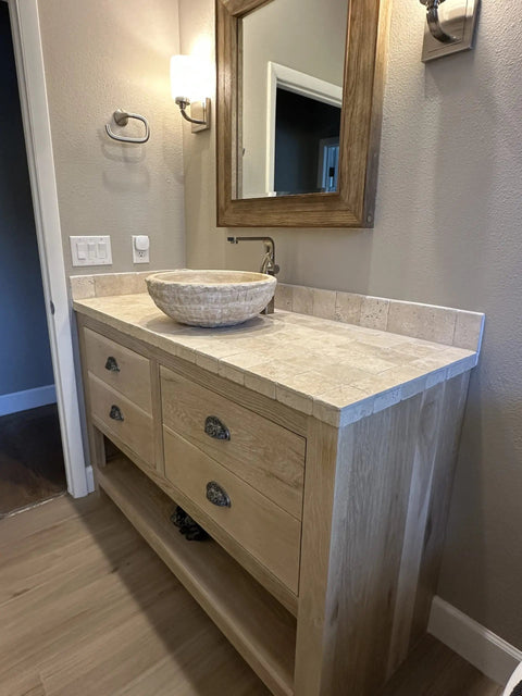 Model #1037 - Single Sink Bathroom Vanity Limitless Woodworking  item