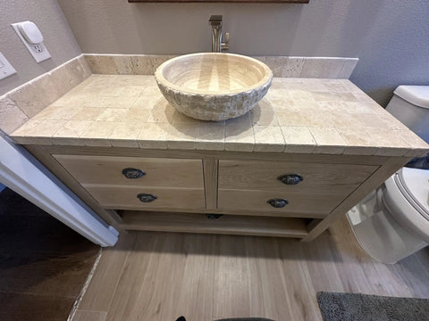 Model #1037 - Single Sink Bathroom Vanity Limitless Woodworking  item