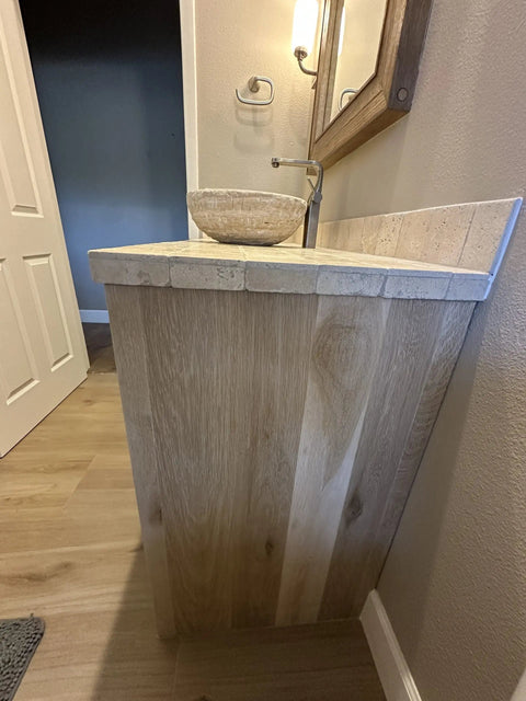 Model #1037 - Single Sink Bathroom Vanity Limitless Woodworking  item