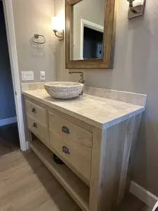 Model #1037 - Single Sink Bathroom Vanity Limitless Woodworking  item