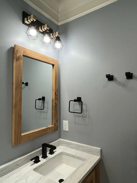 Model #1043 - Framed Mirror Limitless Woodworking  item 138.17 Default Title