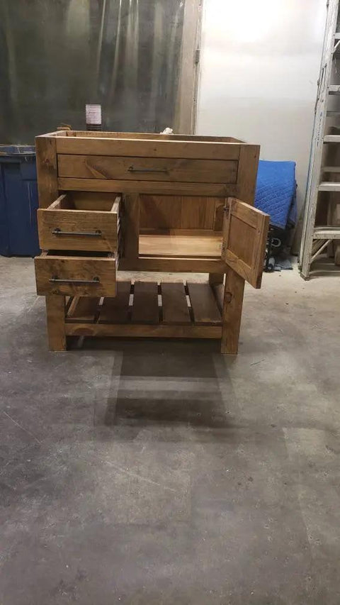 Model #1044 - Single Sink Vanity Limitless Woodworking  item