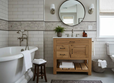 Model #1044 - Single Sink Vanity Limitless Woodworking  item