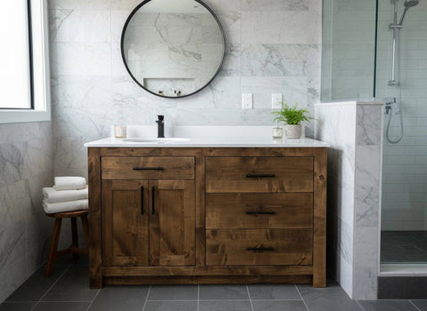 Model #1046 - Single Sink Vanity Limitless Woodworking  item