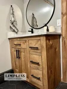 Model #1046 - Single Sink Vanity Limitless Woodworking  item 1889.05 Default Title
