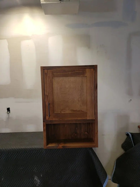 Model #1051 - Over the Toilet Storage Cabinet Limitless Woodworking  item