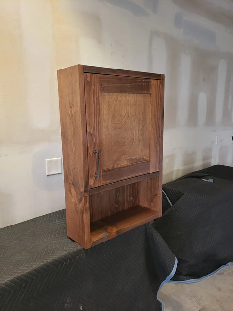 Model #1051 - Over the Toilet Storage Cabinet Limitless Woodworking  item 909.06 Default Title