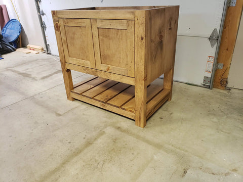 Model #1054 - Single Sink Vanity Limitless Woodworking  item