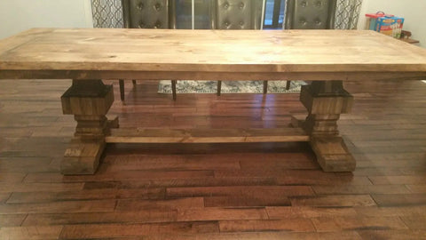 Model #1057 - Farmhouse Table Limitless Woodworking  item