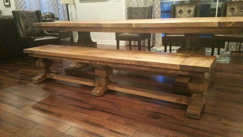 Model #1057 - Farmhouse Table Limitless Woodworking  item
