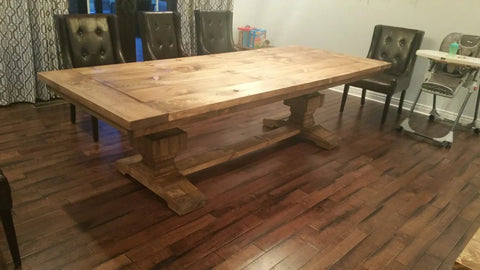 Model #1057 - Farmhouse Table Limitless Woodworking  item
