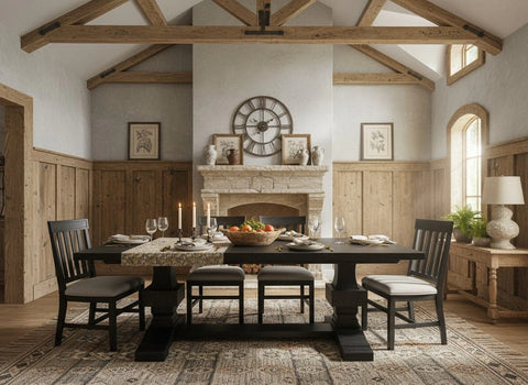 Model #1057 - Farmhouse Table Limitless Woodworking  item