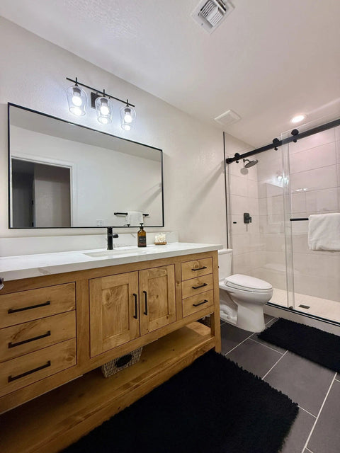 Model #1058 - Single Sink Vanity Limitless Woodworking  item