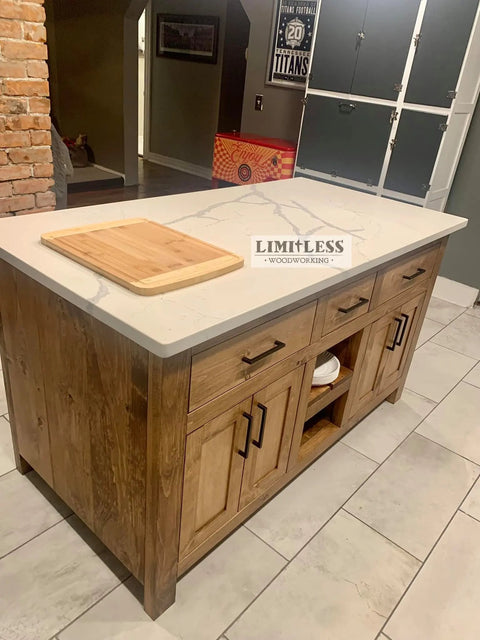 Model #1062 - Kitchen Island Limitless Woodworking  item