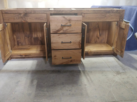 Model #1064 - Double Sink Vanity Limitless Woodworking  item